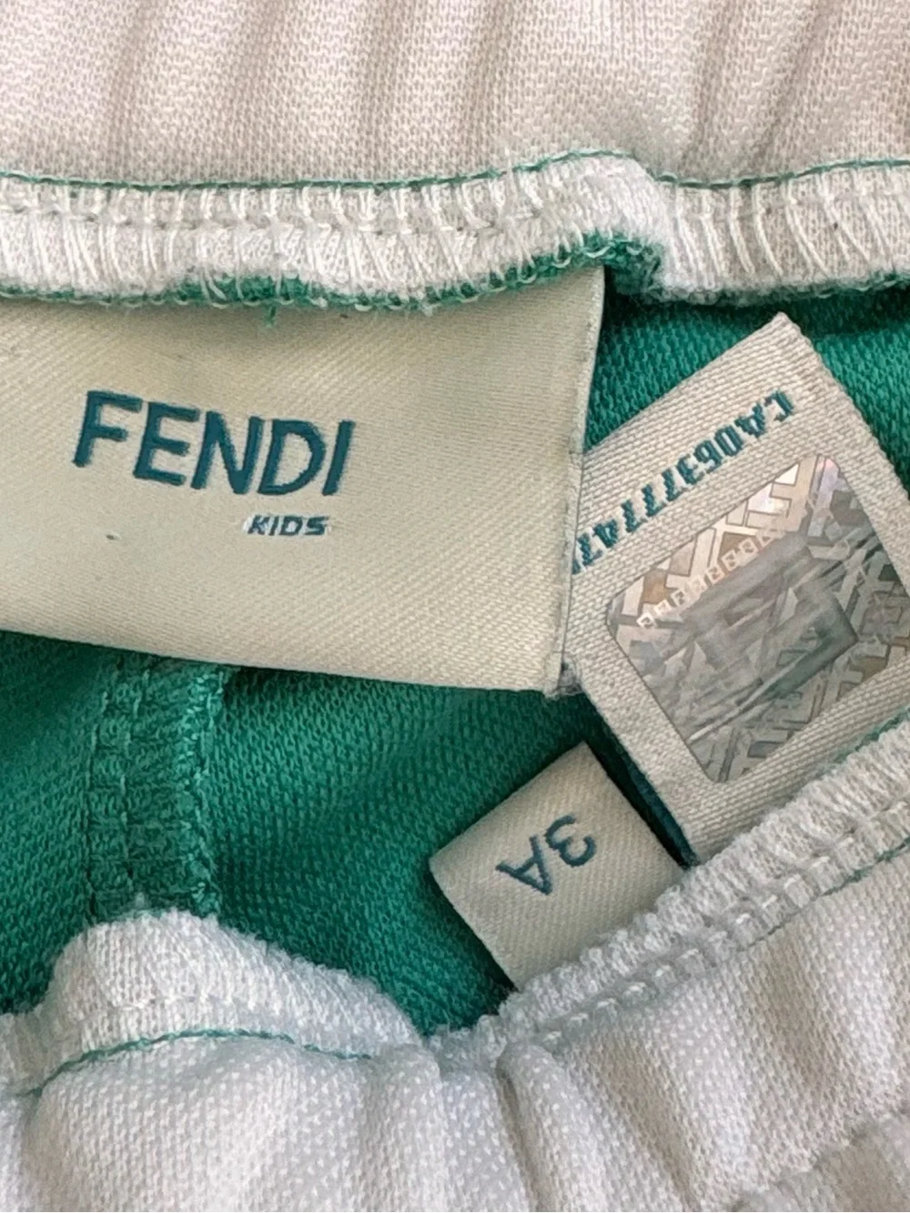 Fendi bright teal